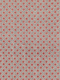 GP & J Baker Camden Trellis furnishing fabric red blue, UK version