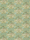 GP & J Baker Ruskin green furnishing fabric - British product
