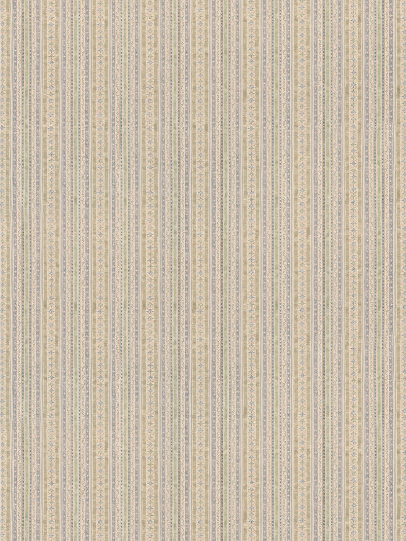 GP & J Baker Compton fabric green blue, imported from UK