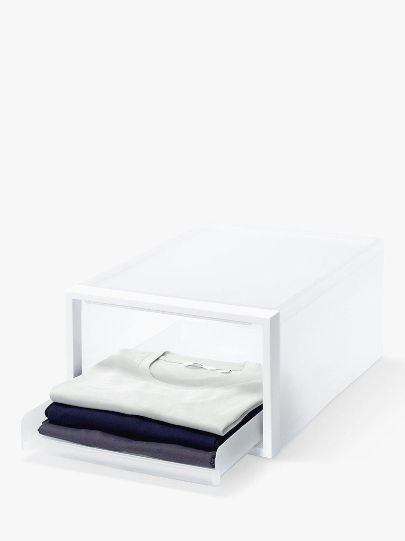 Like-it stacking storage tray clear, imported from the UK