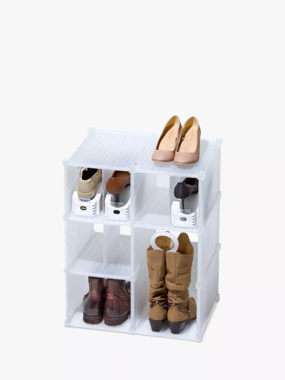 John Lewis Like-it Shoe Grid Shoe Storage Organiser 6-12 Pairs- Buy online at McGrocer