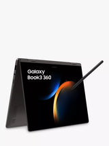 John Lewis Samsung Galaxy Book3 360 Convertible Laptop, Intel Core i7, 16GB RAM, 512GB SSD, 13.3 AMOLED Touch Screen, Graphite- Buy online at McGrocer