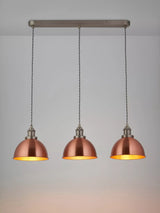 John Lewis John Lewis Baldwin 3 Pendant Over Diner Ceiling Light- Buy online at McGrocer