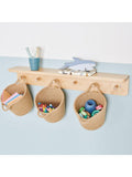 Great Little Trading Co peg rail shelf natural (British brand)