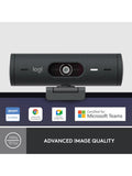 Logitech Brio 500 Full HD 1080p webcam with privacy shutter - British product