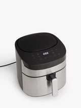 John Lewis John Lewis AF9006T-GS Black/Silver Air Fryer 7.2L- Buy online at McGrocer