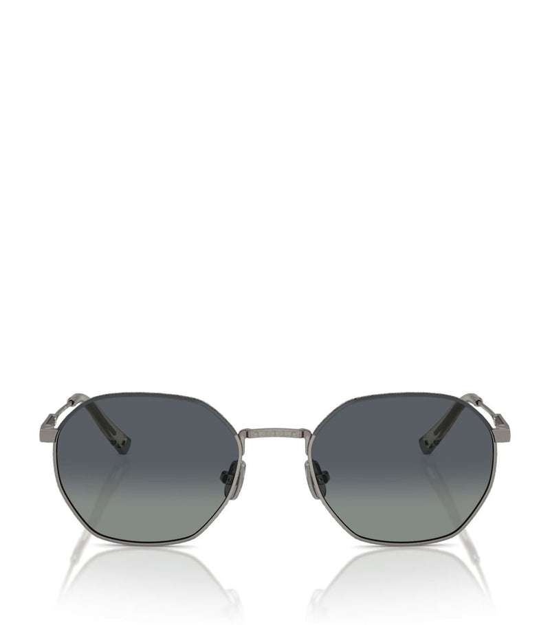 Brunello Cucinelli titanium sunglasses BC2003ST, imported from the UK