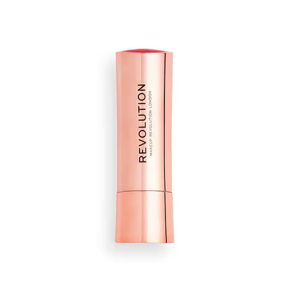 Revolution Satin Kiss Lipstick Cutie, imported from the UK