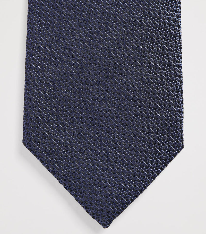 Isaia silk seven-fold tie 8cm - British product