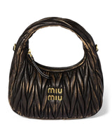Harrods Miu Miu Small Matelassé Lambskin Wander Top-Handle Bag- Buy online at McGrocer