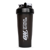 Optimum Nutrition shaker jet-black 600ml, imported from the UK