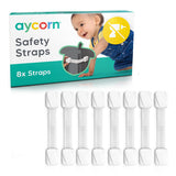 Superdrug Aycorn Non-Magnetic Baby Safety Straps (8 Pack)- Buy online at McGrocer