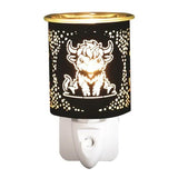 Superdrug Aroma Electric Plug In Wax Melter - Highland Cow - 13cm Black- Buy online at McGrocer