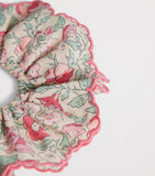 Bonpoint cotton Lilium scrunchie (British brand)