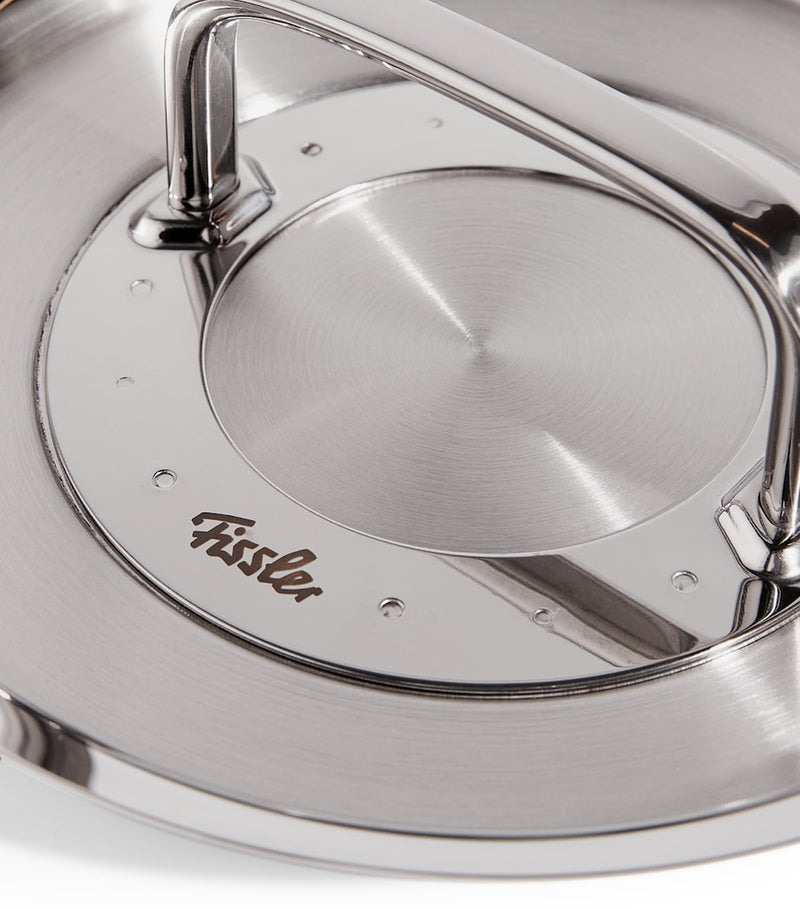 Stainless Steel Saucepan Without Lid, 21.5cm Diameter, Induction Compatible