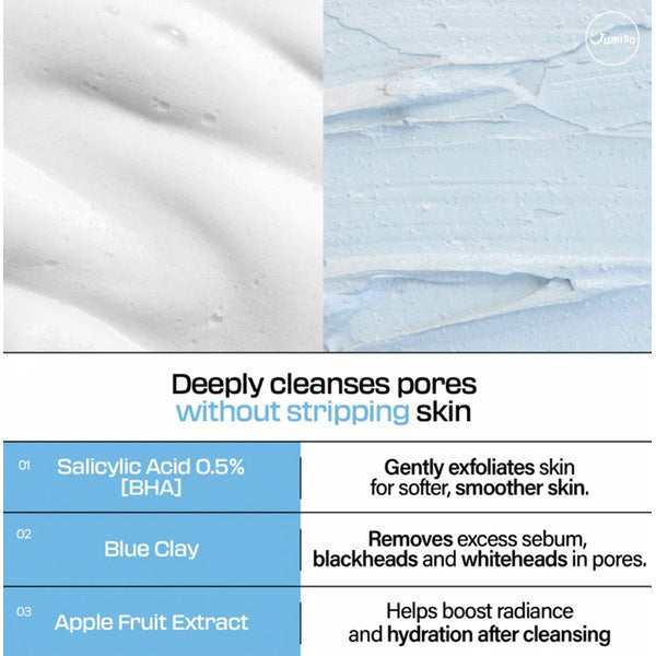 Jumiso salicylic acid foaming cleanser 120g, UK version