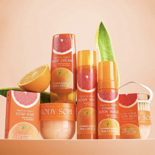 Tropical Fruits Grapefruit & Orange Glycerine Soap 150g (British brand)