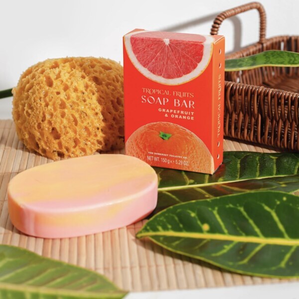 Tropical Fruits Grapefruit & Orange Glycerine Soap 150g (British brand)