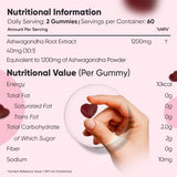 WeightWorld ashwagandha gummies 1200mg vegan supplement, imported from the UK