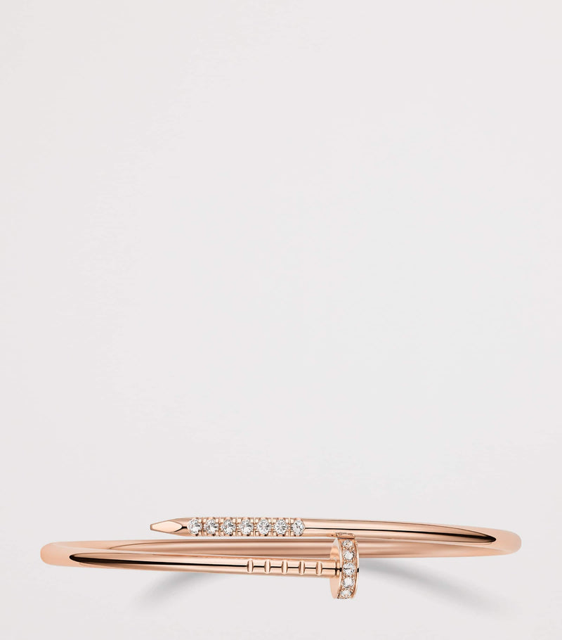 Cartier Juste Un Clou rose gold diamond bracelet - British product
