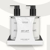 Scottish Fine Soaps Au Lait hand care set, imported from the UK