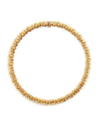 Suzanne Kalan golden tennis necklace 18kt yellow gold, imported from the UK