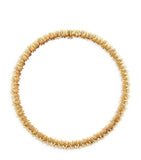 Suzanne Kalan golden tennis necklace 18kt yellow gold, imported from the UK
