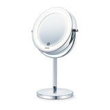 Beurer illuminated cosmetics mirror dual-sided 7x magnification 13cm, imported from the UK
