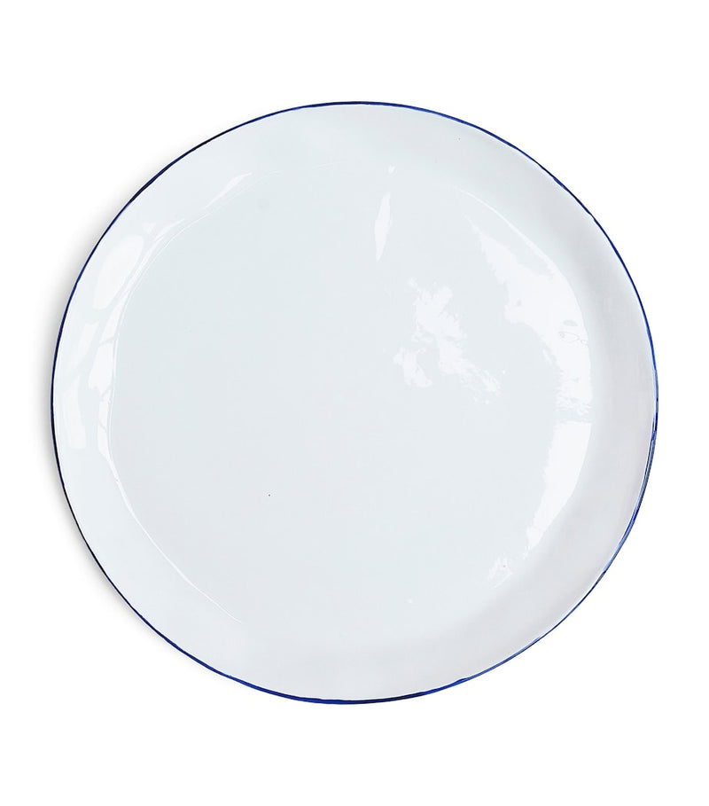 Feldspar Cobalt side plates set of 4 24cm - British product