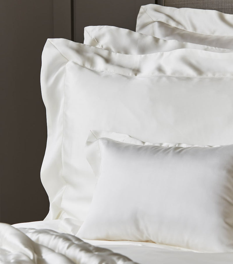 Gingerlily silk square pillowcase 65cm x 65cm, imported from the UK
