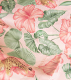 Mama Luma high-low skirt with lotus print for ages 3-12 years, imported from the UK