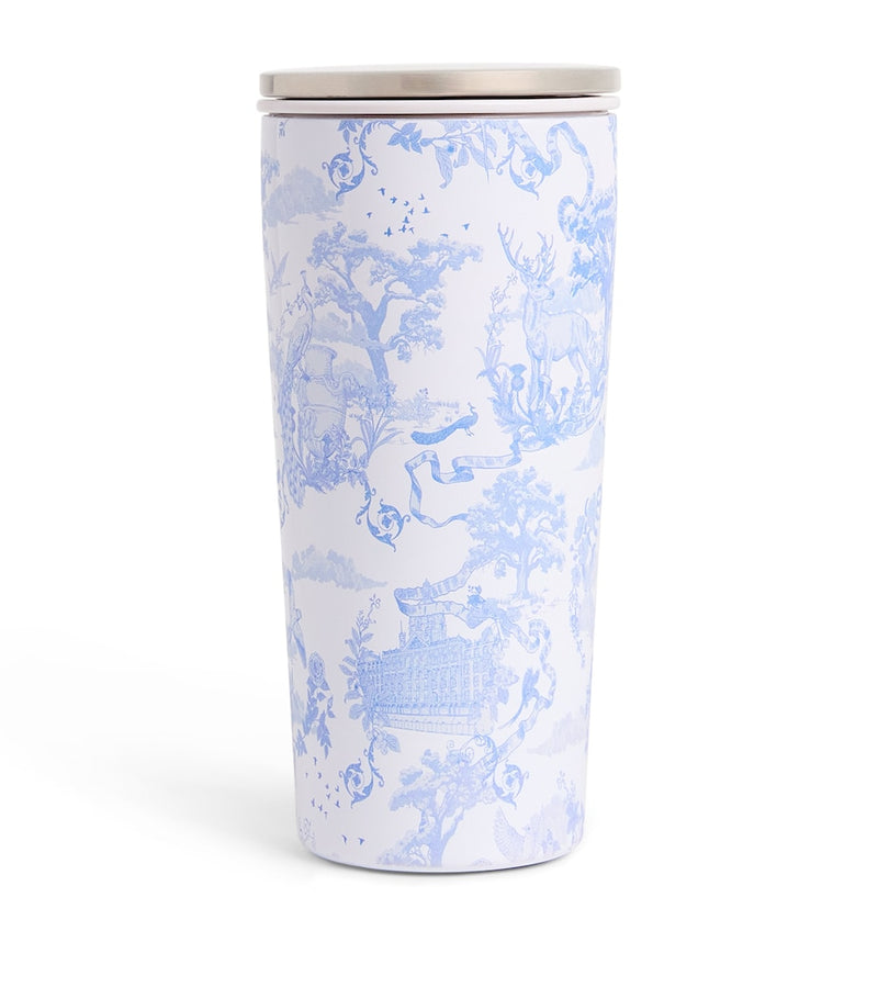 Harrods printed travel cup, UK version