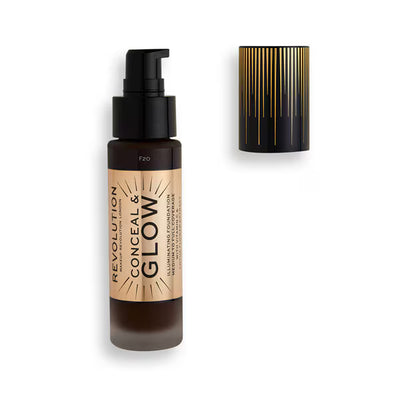 Superdrug Revolution Conceal & Glow Foundation F20- Buy online at McGrocer