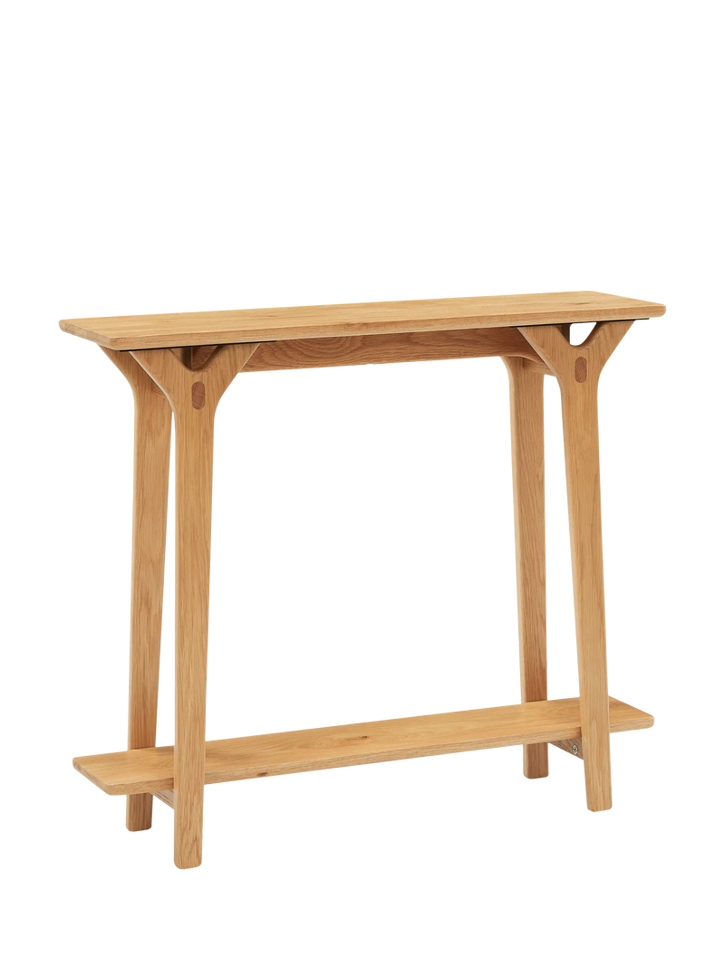 John Lewis oak console table 90cm wide, UK version
