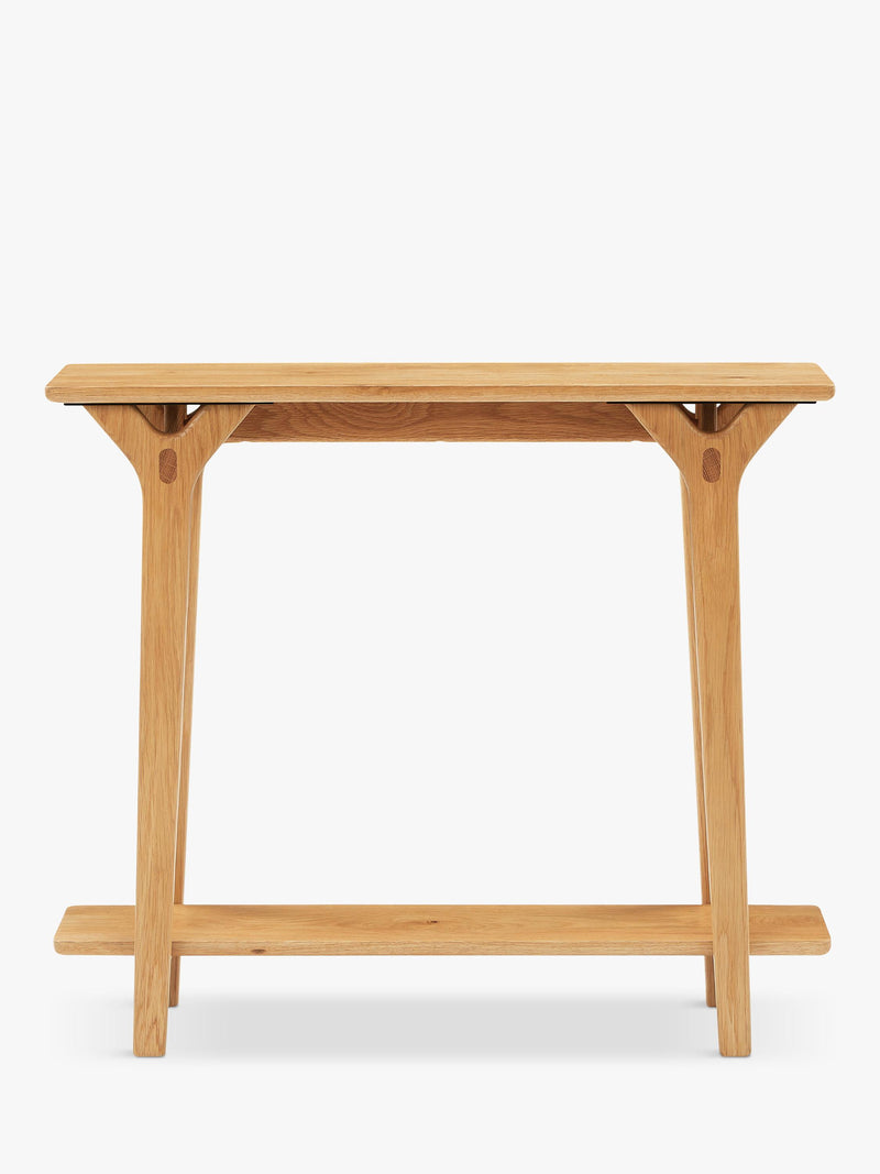 John Lewis oak console table 90cm wide, UK version