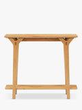 John Lewis oak console table 90cm wide, UK version