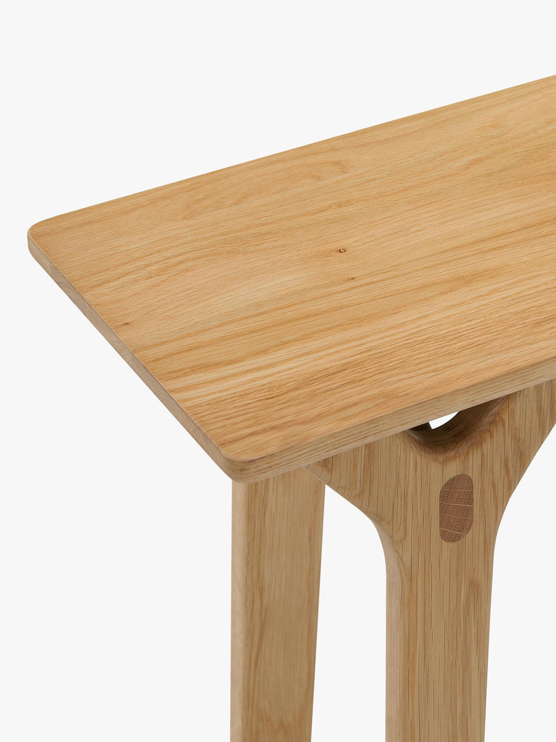 John Lewis oak console table 90cm wide, UK version
