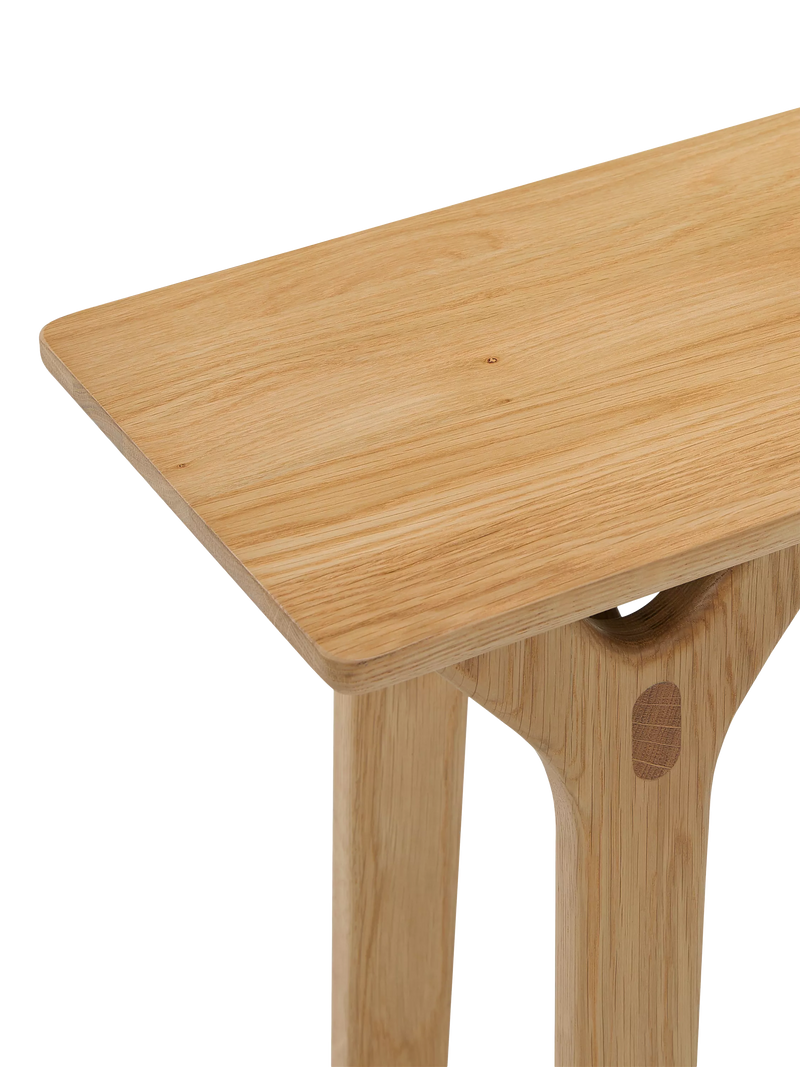 John Lewis oak console table 90cm wide, UK version