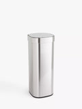 John Lewis Touch Bin, 40L - Stainless Steel