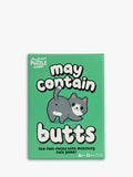 Professor Puzzle May Contain Butts card game, imported from the UK