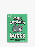Professor Puzzle May Contain Butts card game, imported from the UK