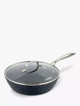 John Lewis Eaziglide Neverstick2 Aluminium Non-Stick Saute Pan, 26cm- Buy online at McGrocer