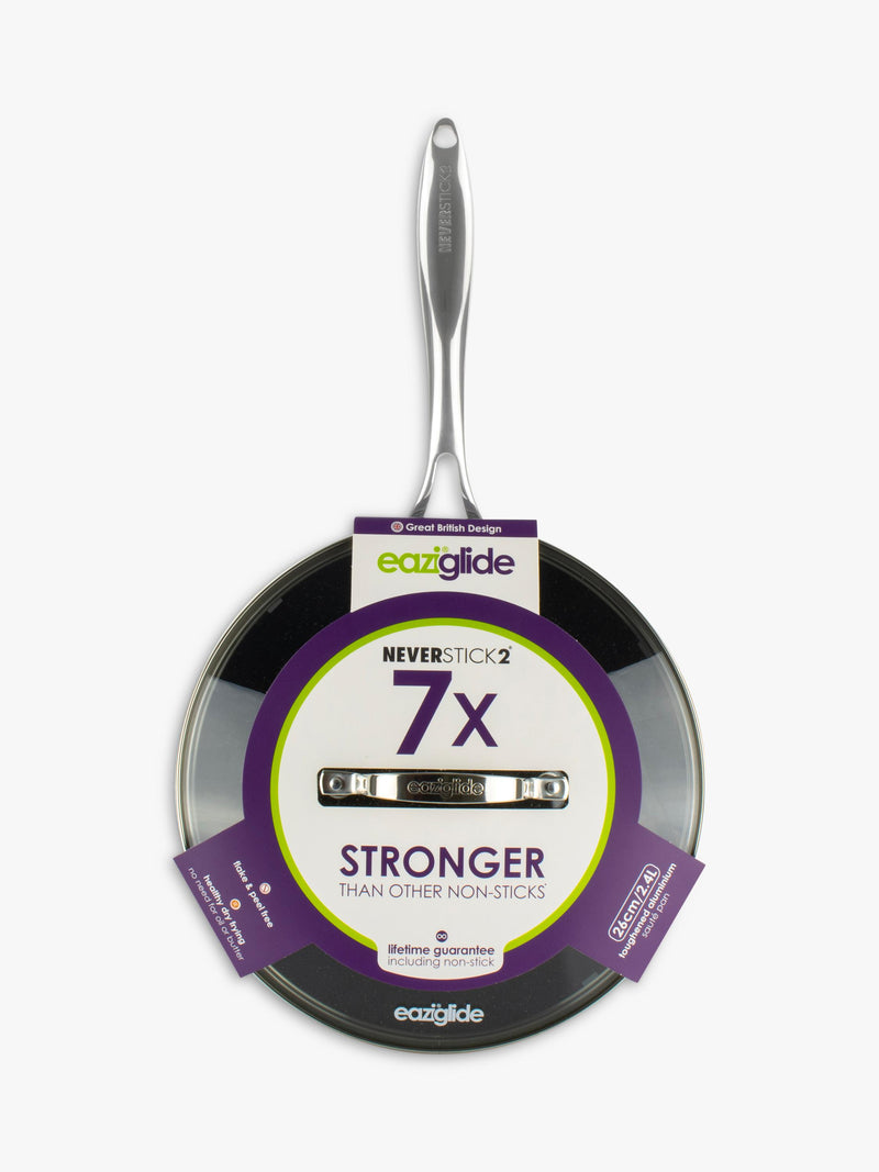 Eaziglide non-stick saute pan 26cm, imported from the UK