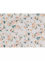 John Lewis Romo Thalia Floral Cotton-Satin Furnishing Fabric 138cm- Buy online at McGrocer