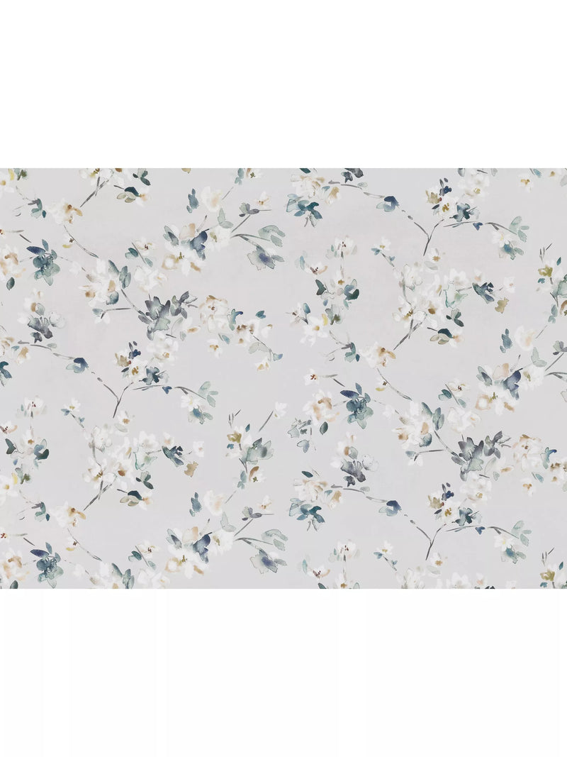 Romo Thalia Floral Cotton-Satin Furnishing Fabric 138cm