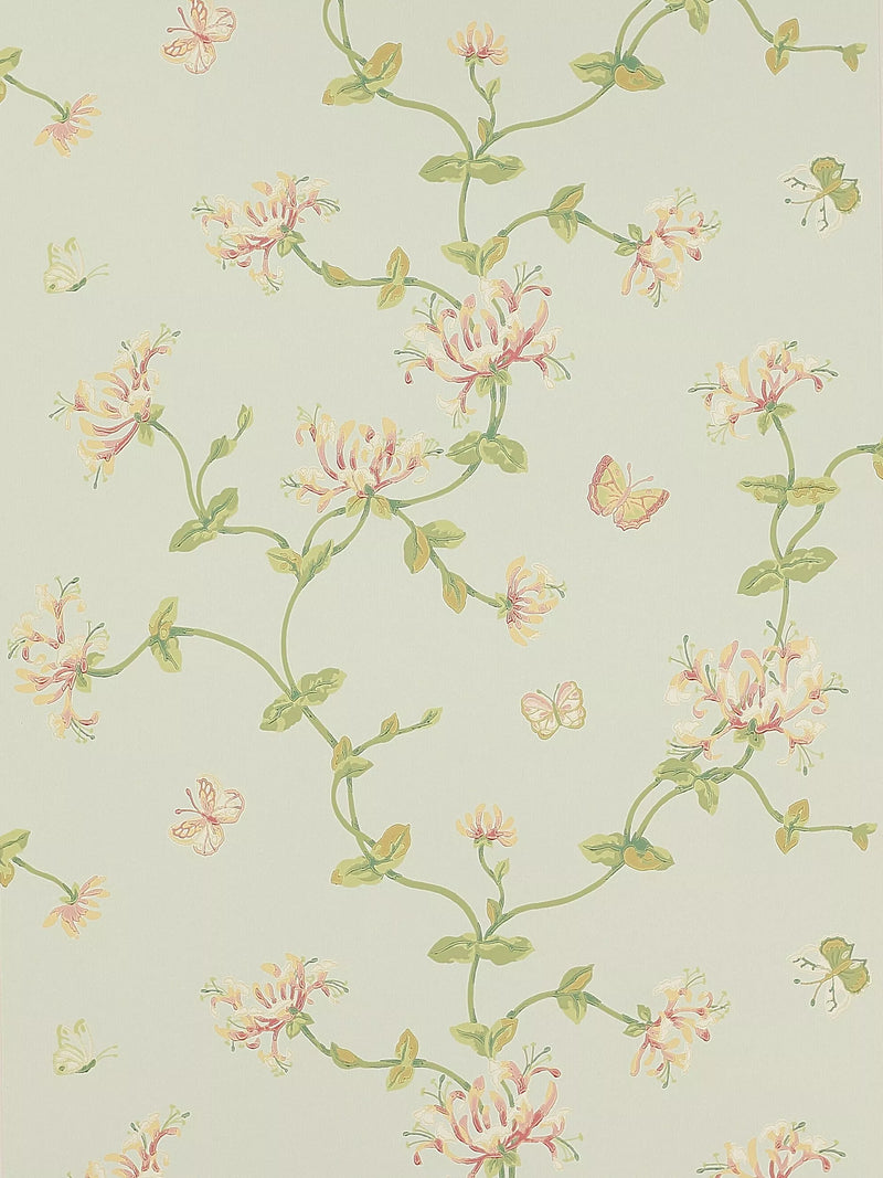 Colefax and Fowler Honeysuckle Garden Wallpaper 10m x 52cm