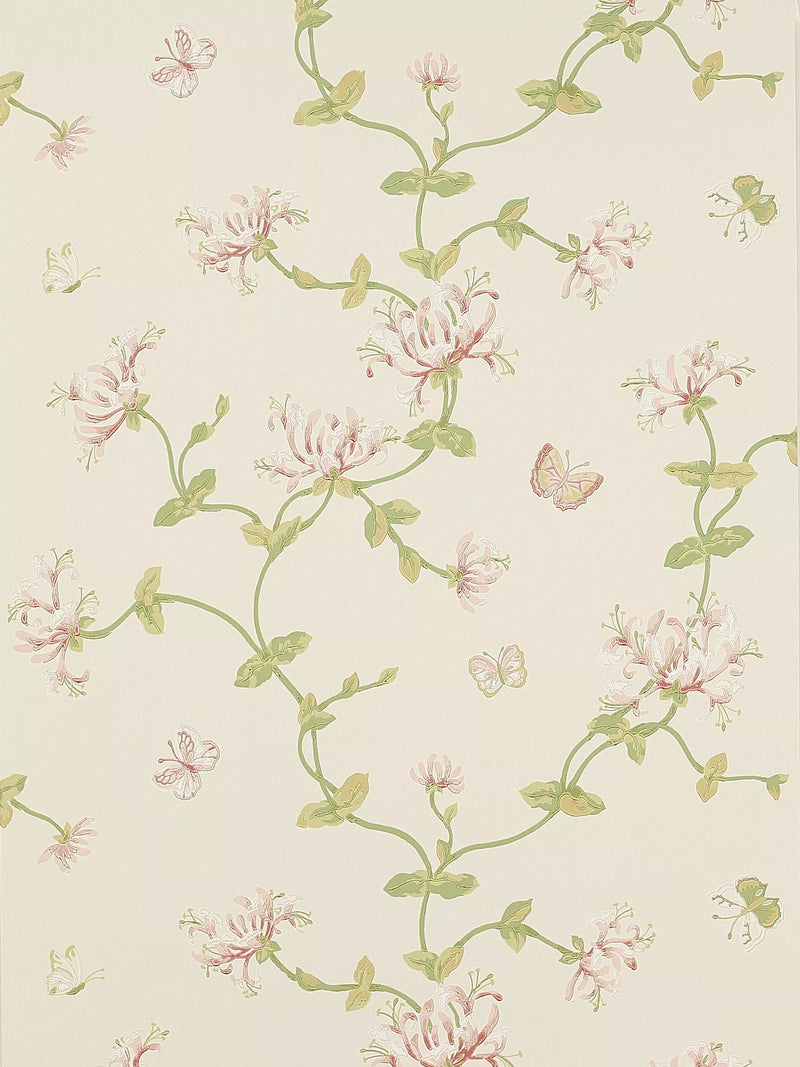 Colefax and Fowler Honeysuckle Garden Wallpaper 10m x 52cm