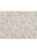 Villa Nova Sgraffito satin cotton furnishing fabric - British product