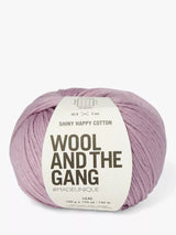 John Lewis Wool And The Gang Shiny Happy Cotton Knitting and Crochet Yarn 100g- Buy online at McGrocer