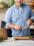 Jamie Oliver by Tefal natural acacia wood chopping board (British brand)